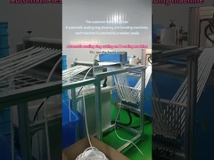 Maschine zum Kleben von Dichtungsringen