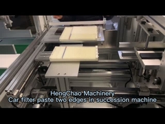 Autofilter kleben zwei Kanten in der Nachfolge Maschine